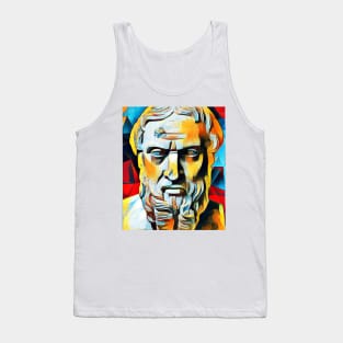 Herodotus Abstract Portrait | Herodotus Artwork 2 Tank Top